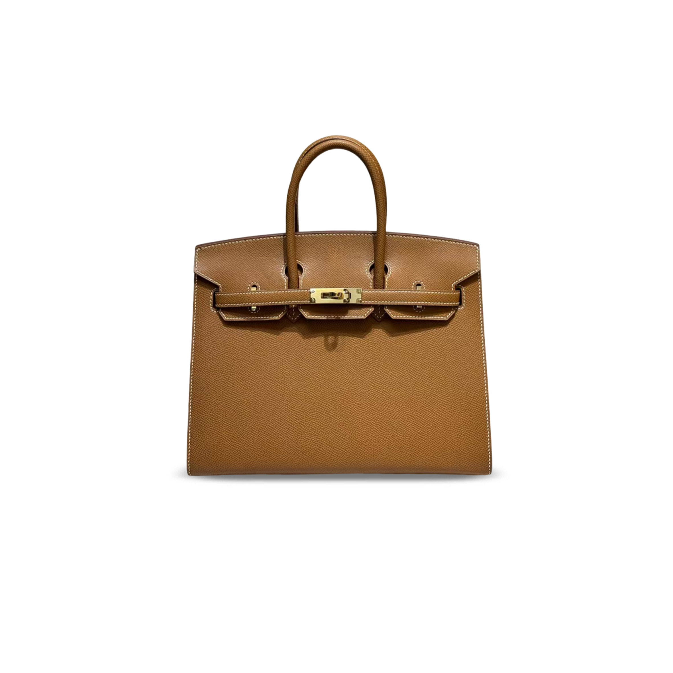 HERMES BIRKIN 30 SELLIER GOLD EPSOM GOLD HARDWARE (30*22*16cm)